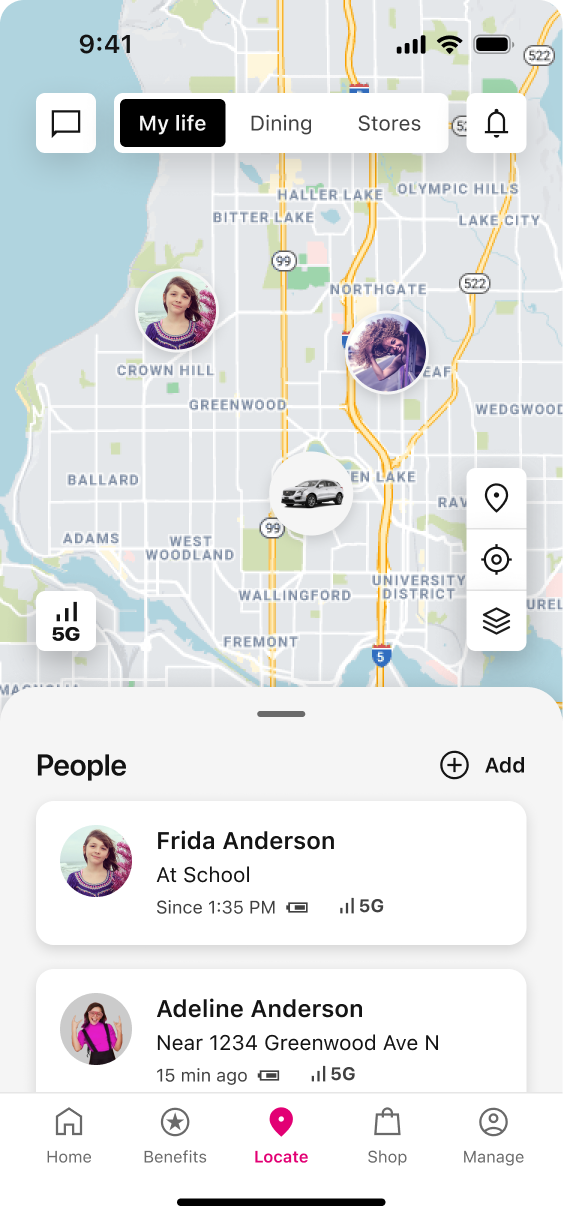 Coverage inside the everyday app map