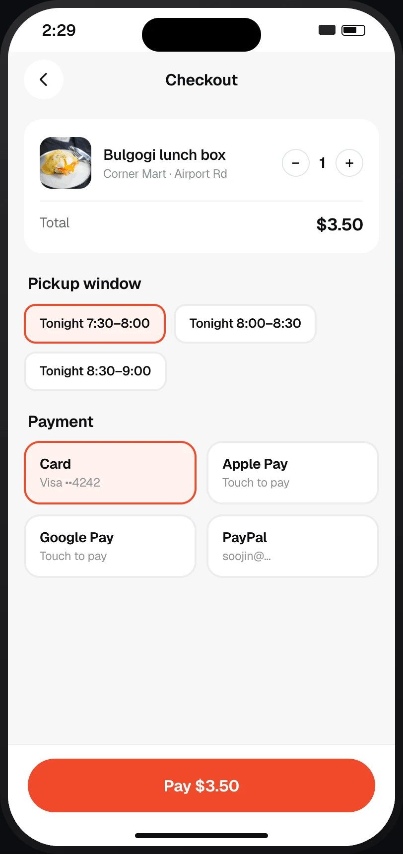 Marketplace: Checkout